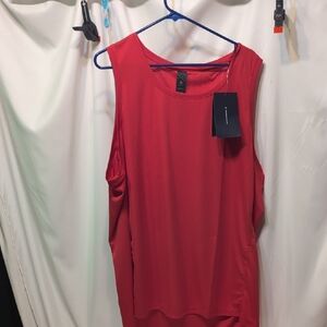 Haimont Stylish Red Men's Tank Top Size 2X NWT